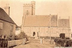 Church and Church Farm House  1910