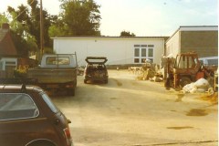 Fairlight Village Hall being extended 1993