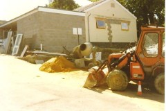 Fairlight Village Hall being extended 1993