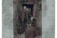 William Turner and his wife Frances at Waites Farm in the early 1900s