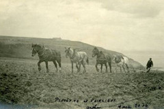 Ploughing at Fairlight